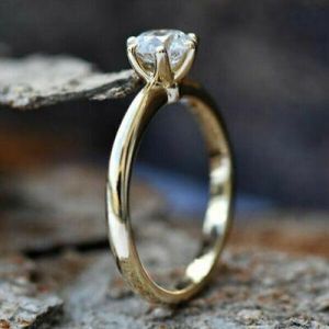 Fashion 925 Silver Ring Women White Sapphire Wedding Jewelry Rings Gift Sz 6-10